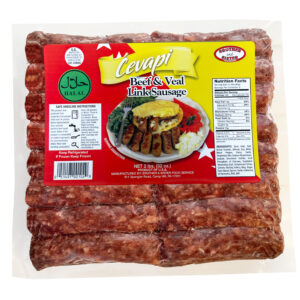 Cevapi Halal 2 lb (Clear Pack)