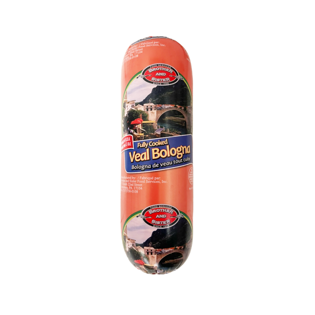 Veal Bologna 1lb Brother & Sister Food Services Inc.